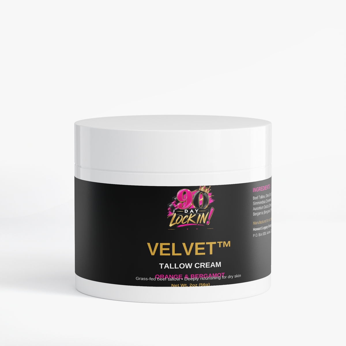 Tallow Cream Orange & Bergamot