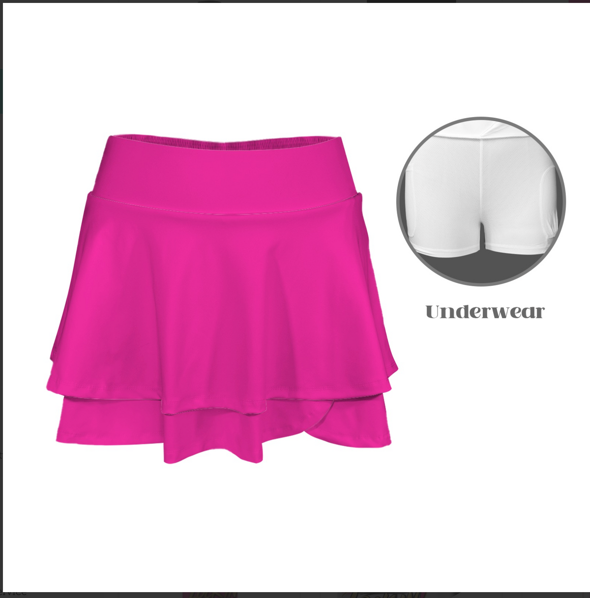 The Victory Flare Skort
